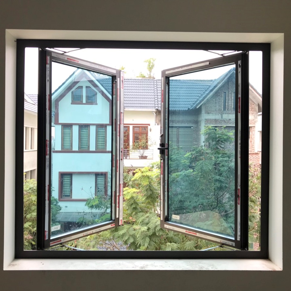 Cửa Sổ Nhôm Xingfa 2 Cánh Mở Quay