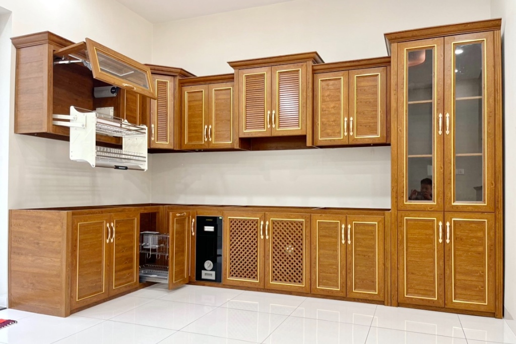 làm tủ bếp Nhôm Kính Đà Nẵng